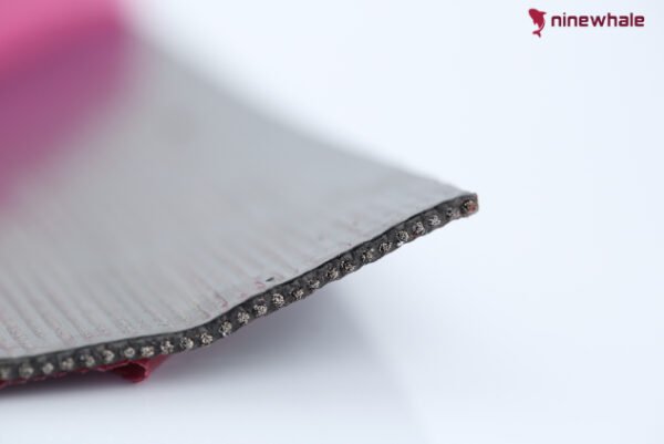 Rubberized steel cord fabric